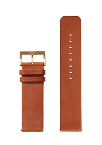 23mm Veg Tanned Leather Band - Sattel View 1