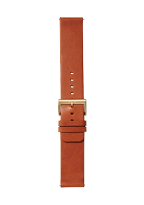23mm Veg Tanned Leather Band - Sattel View 2