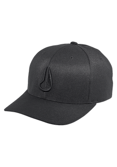 Deep Down Flexfit Athletic Fit Cap - Purpurschwarz