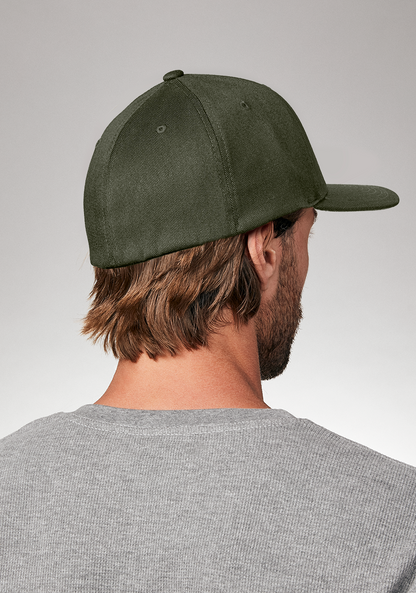 Deep Down Flexfit Athletic Fit Cap - Dunkel-Olivgrün View 6