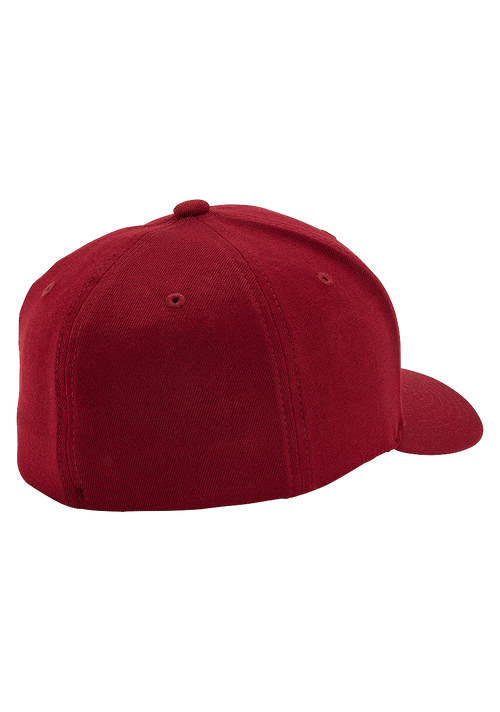 Deep Down Flexfit Athletic Fit Cap - Burgunderrot