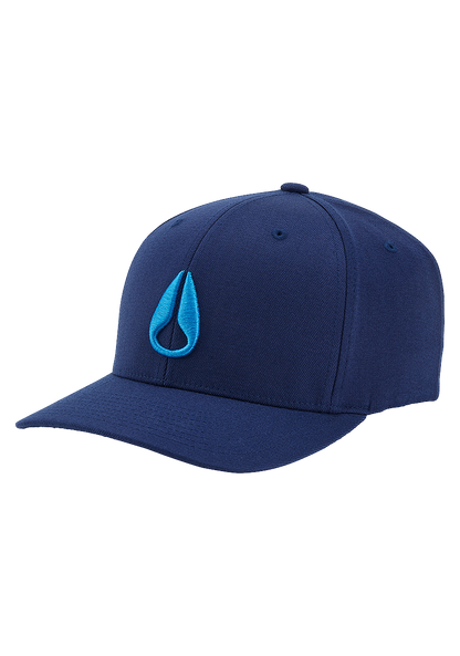 Deep Down Flexfit Athletic Fit Cap - Marineblau View 1