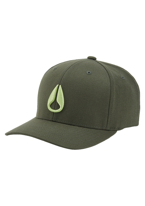 Deep Down Flexfit Athletic Fit Cap - Olive