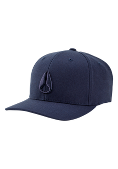 Deep Down Flexfit Athletic Fit Cap - Purpur-Marineblau