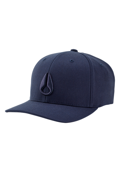 Deep Down Flexfit Athletic Fit Cap - Purpur-Marineblau View 1