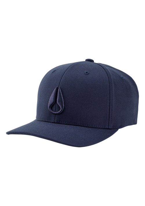 Deep Down Flexfit Athletic Fit Cap - Purpur-Marineblau