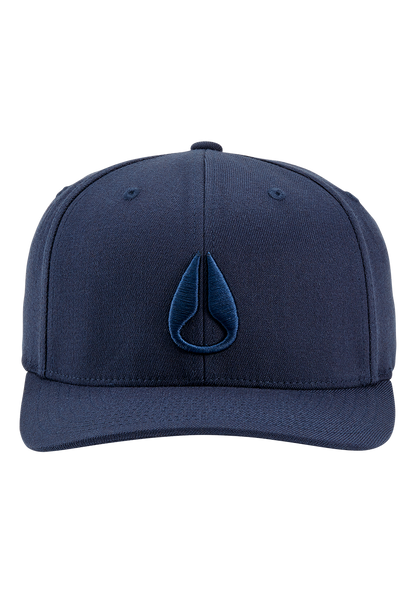 Deep Down Flexfit Athletic Fit Cap - Purpur-Marineblau View 3