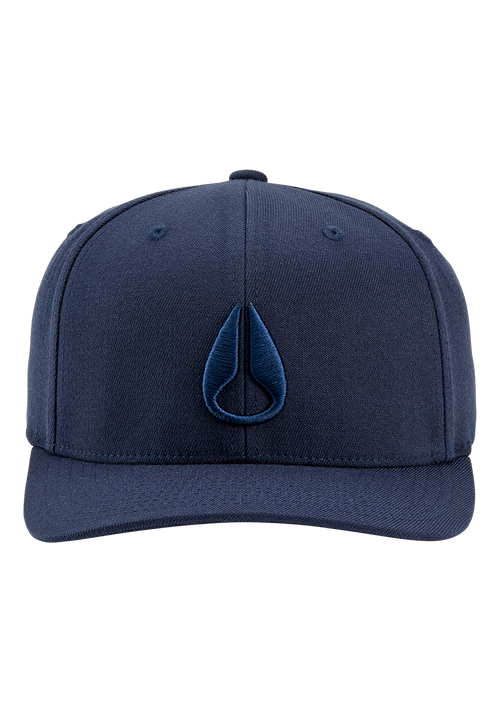 Deep Down Flexfit Athletic Fit Cap - Purpur-Marineblau