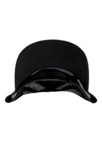 Iconed Trucker Hat - Schwarz / Schwarz View 4