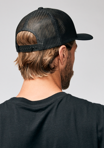 Iconed Trucker Hat - Schwarz / Schwarz View 7