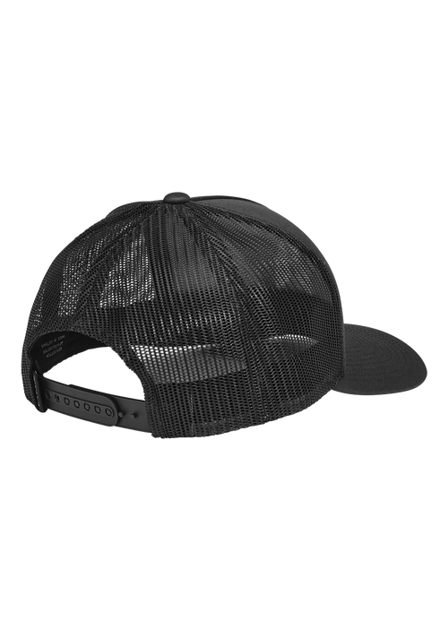 Iconed Trucker Hat - Schwarz / Weiß