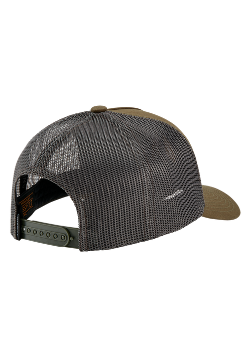 Iconed Trucker Hat - Dunkel-Olivgrün