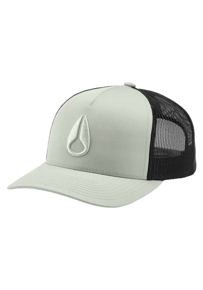 Iconed Trucker Hat - Moss Mist / Black View 1