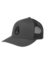 Iconed Trucker Hat - Kohle / Schwarz