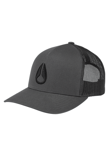 Iconed Trucker Hat - Kohle / Schwarz View 1