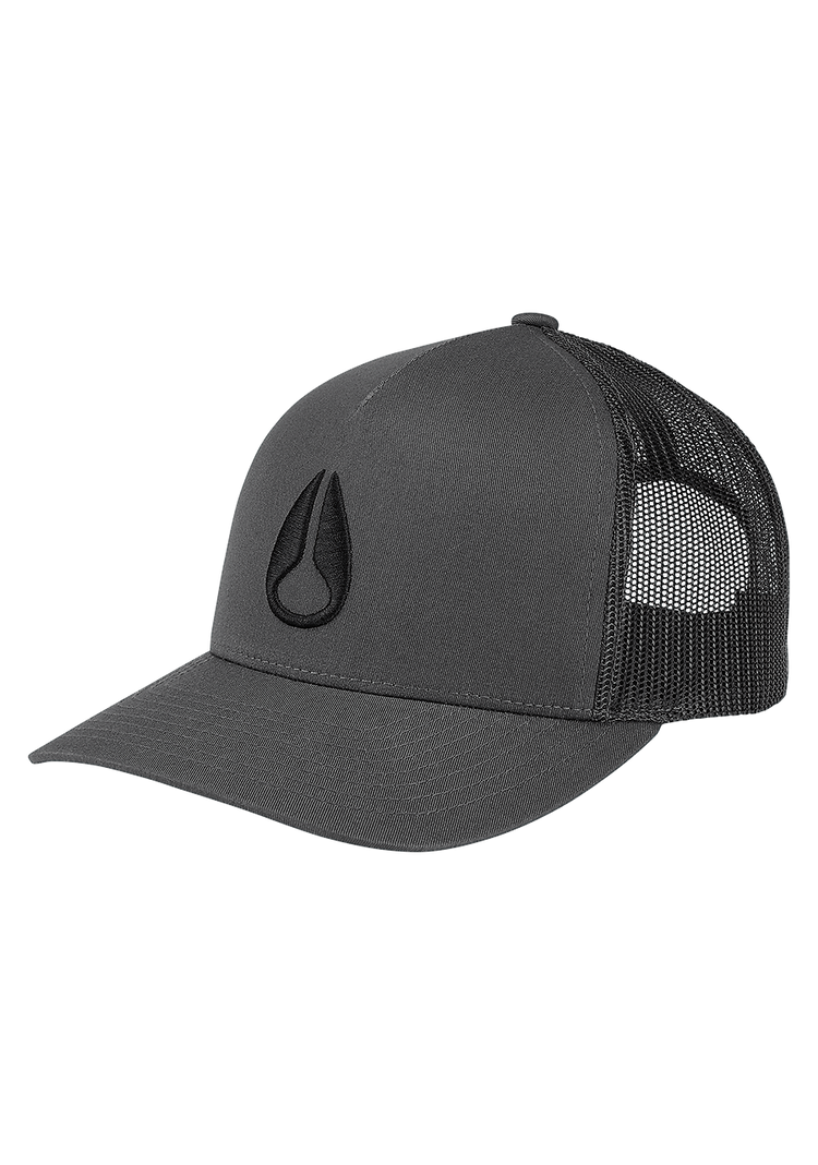 Iconed Trucker Hat - Kohle / Schwarz