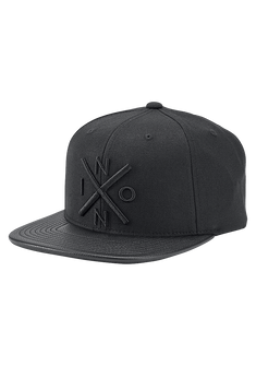 Exchange Snapback Cap - Purpurschwarz / Schwarz