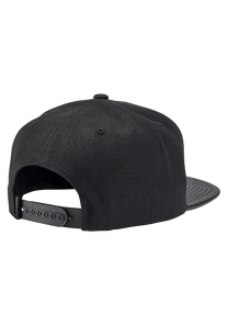 Exchange Snapback Cap - Purpurschwarz / Schwarz View 2