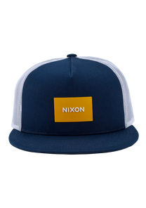 Team Trucker Hat - Mitternachtsblau / Dunkelgelb View 4