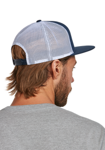 Team Trucker Hat - Mitternachtsblau / Dunkelgelb View 7