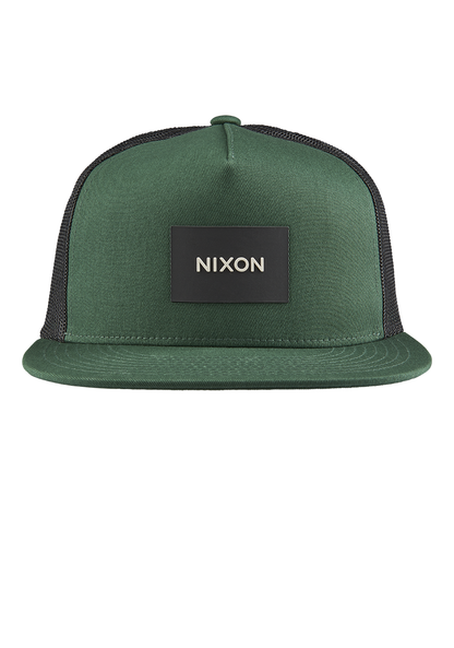 Team Trucker Hat - Green / Black View 3