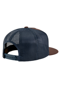 Team Trucker Hat - Marineblau / Braun View 2