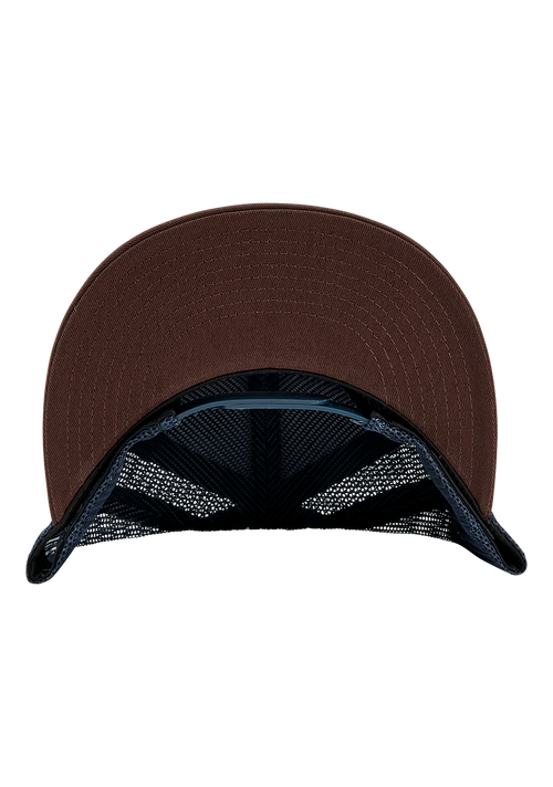 Team Trucker Hat - Marineblau / Braun