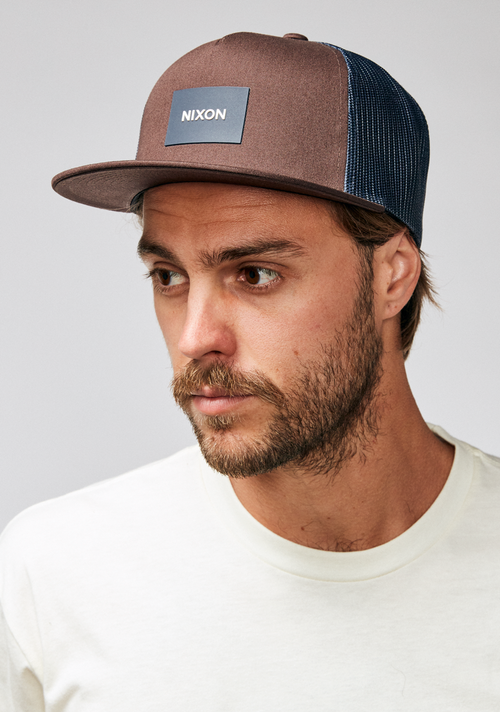 Team Trucker Hat - Marineblau / Braun