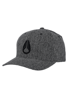 Deep Down Athletic Textured Hat - Schwarz gewebt