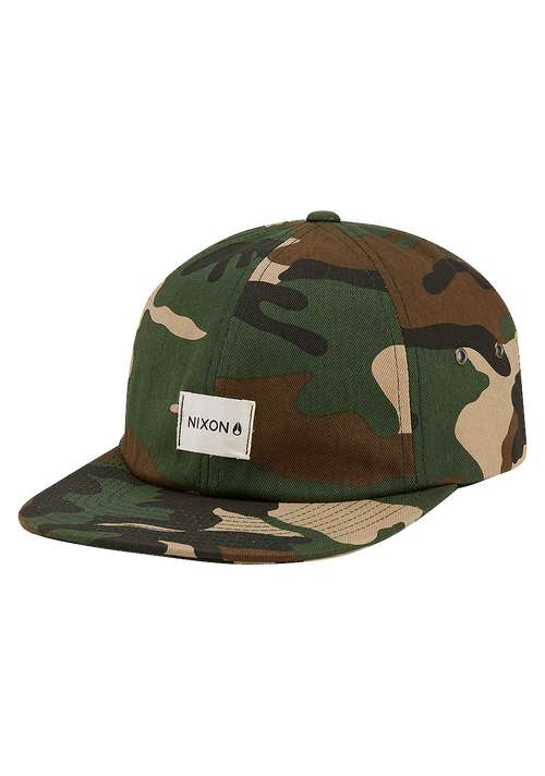 Sespe Snapback Cap - Woodland Camo