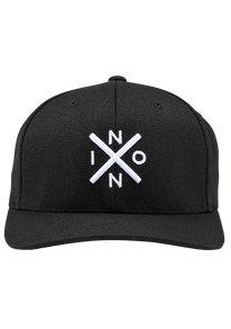 Exchange Flexfit Cap - Schwarz / Weiß View 3