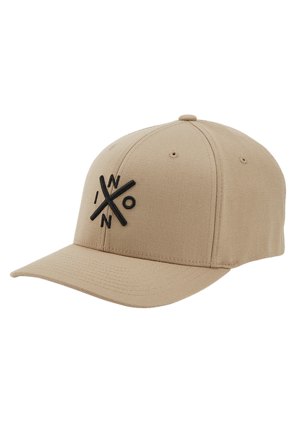 Exchange Flexfit Cap - Khaki / Schwarz View 1