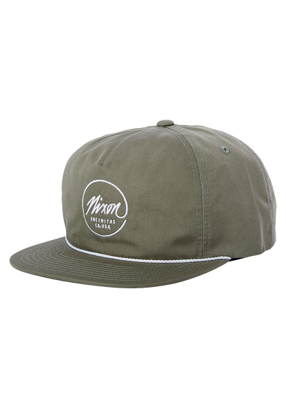 Sessions Snapback Cap - Olive View 1