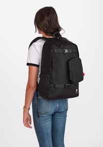 Smith Rucksack – Komplett schwarzes Nylon View 7