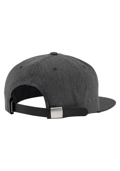 Hays 110 Strapback Cap - Black Heather View 2