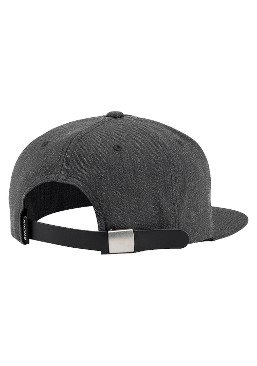 Hays 110 Strapback Cap - Black Heather