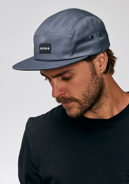 Miguel Cap mit verstellbarem Riemen - Marineblau View 6