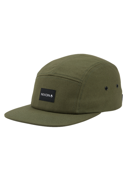 Miguel Cap mit verstellbarem Riemen - Olive View 1