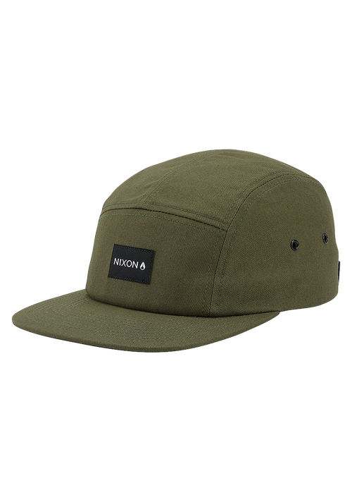 Miguel Cap mit verstellbarem Riemen - Olive