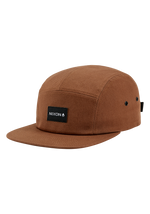 Miguel Cap mit verstellbarem Riemen - Braun