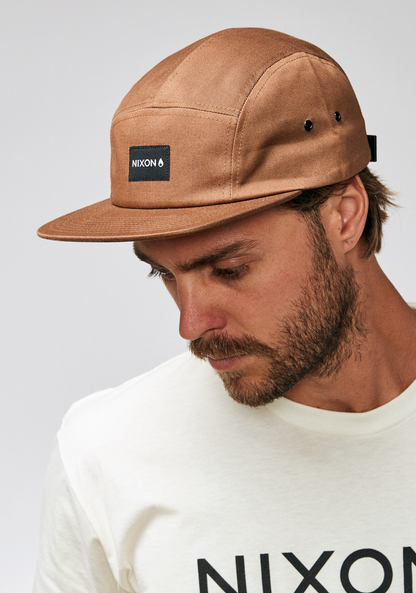 Miguel Cap mit verstellbarem Riemen - Braun View 6