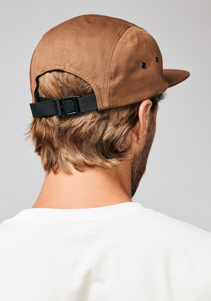 Miguel Cap mit verstellbarem Riemen - Braun View 7