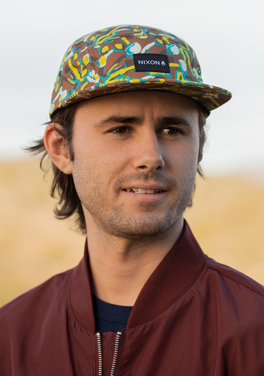 Mikey 5-Panel-Mütze - Braun / Mehrfarbig