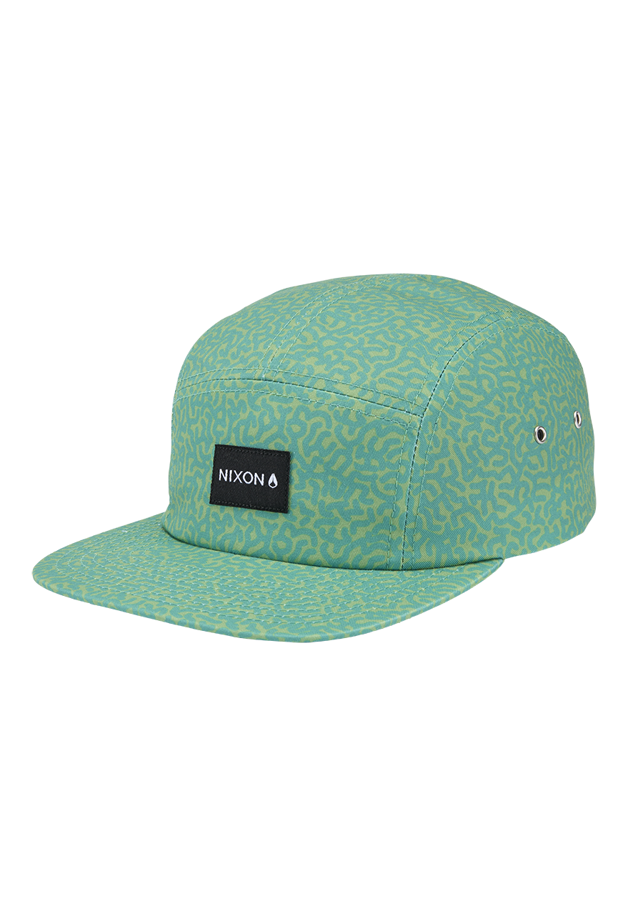 Mikey 5 Panel Hut - Squigg / Grün View 1