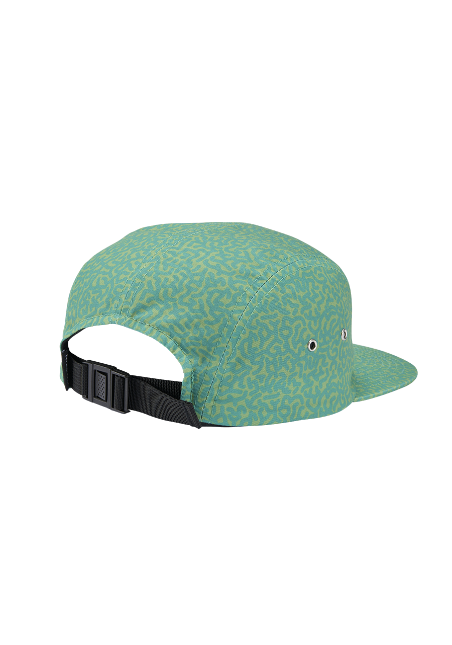 Mikey 5 Panel Hut - Squigg / Grün View 2