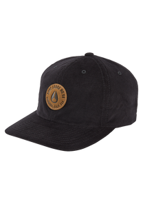 Seaside Corduroy Cap - Schwarz View 1