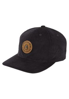 Seaside Corduroy Cap - Schwarz