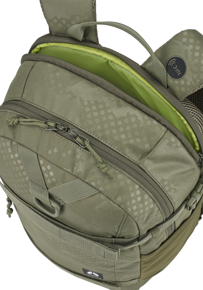 Gamma 22L Rucksack - Olive / Tarnmuster View 5