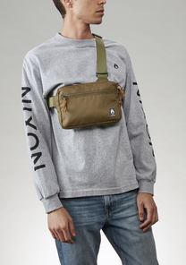 Bandit Schultertasche - Dunkel-Olivgrün View 7