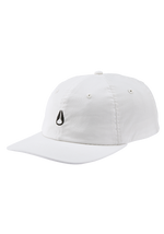 Agent Strapback Cap - White / Black